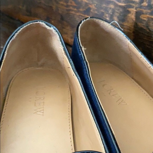J.Crew Blue Suede Flats - Picture 2 of 6